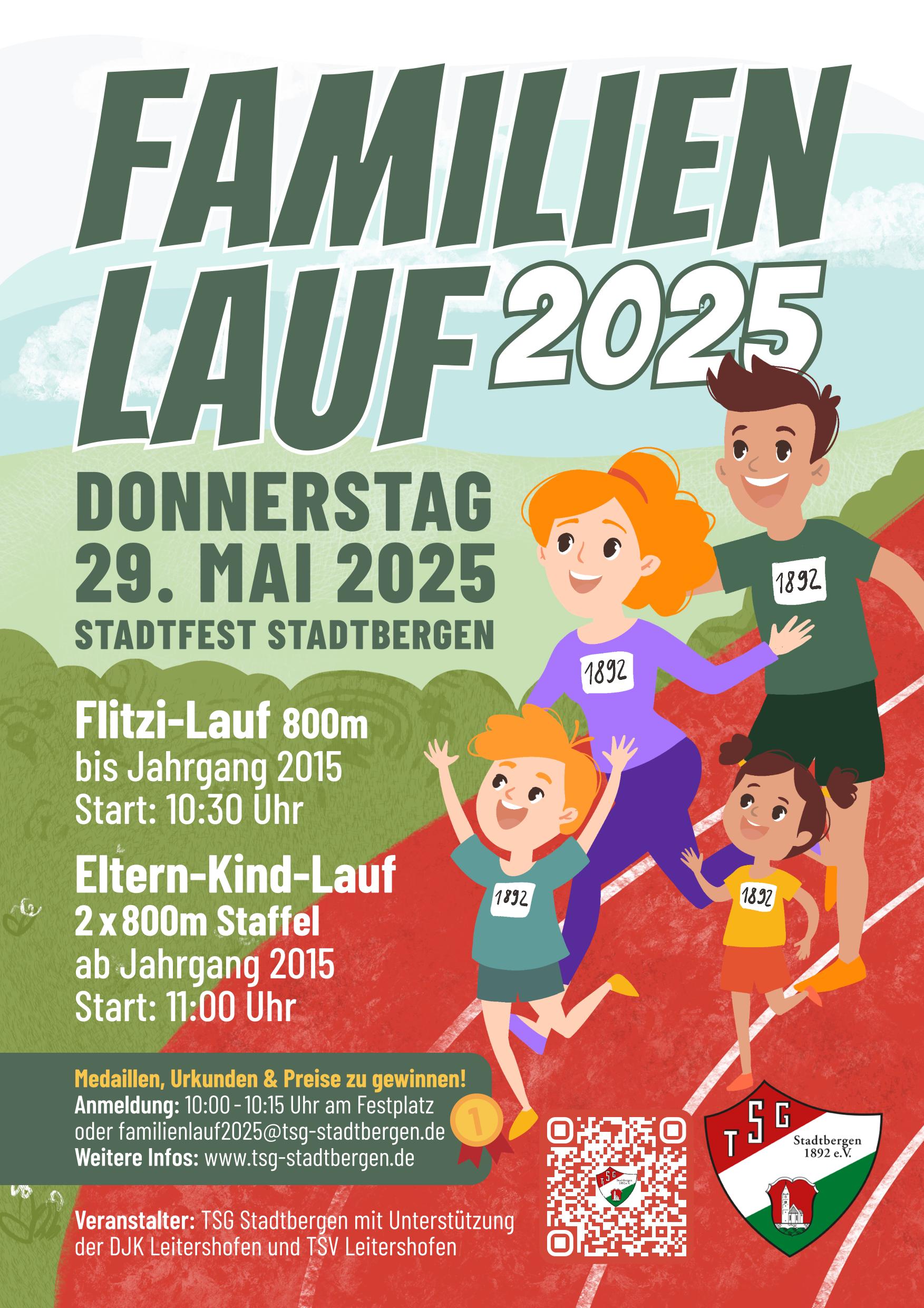 TSG Familienlauf 2025 Plakat A3 02 1